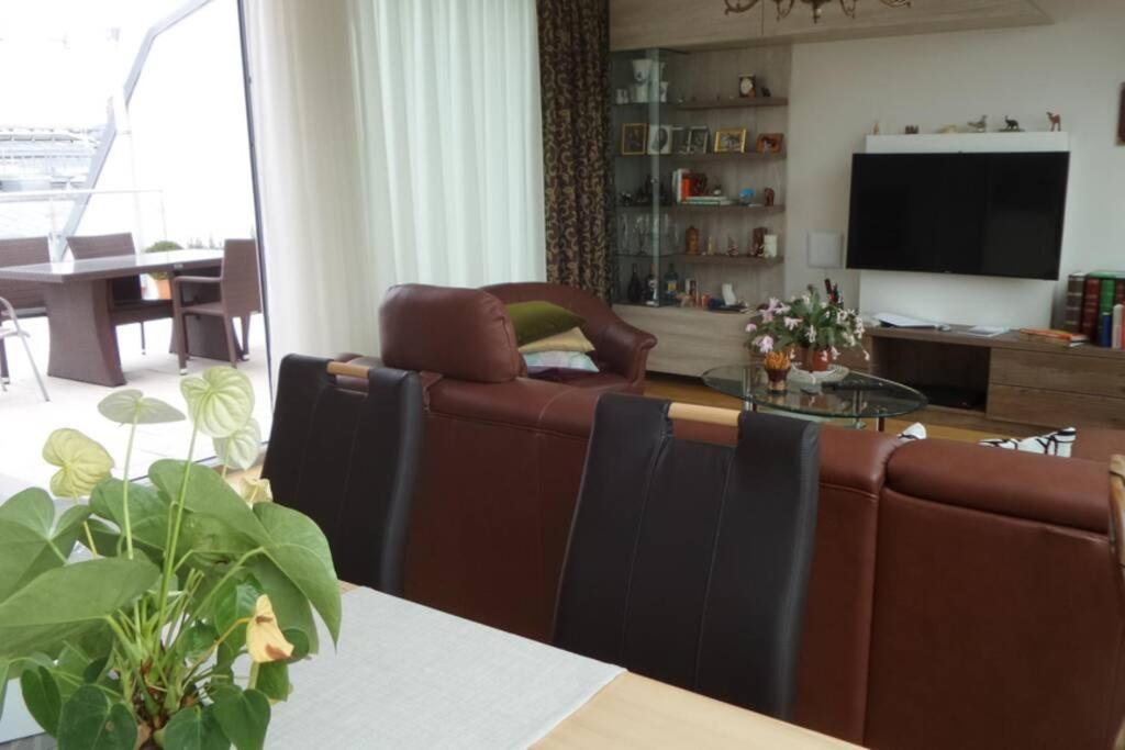 Großes Penthouse #12 Mit Terrasse Und Aussicht Apartment
